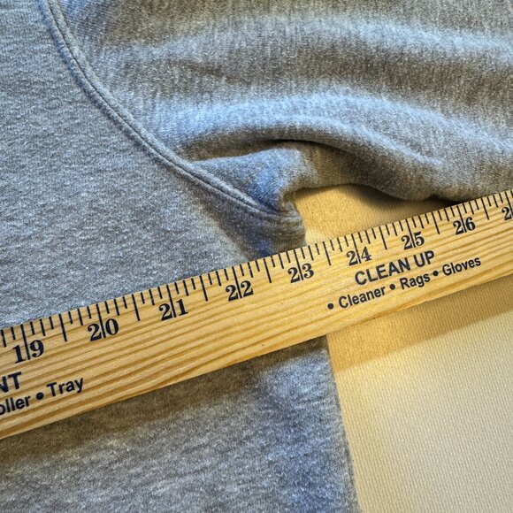 The North Face Half Dome Pullover Hoodie Mens Large Gray Kangaroo Pocket Logo - Picture 6 of 11